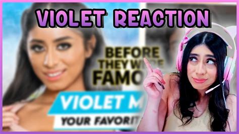 violet myers no makeup|Before They Were Famous: Violet Myers (REACTION).